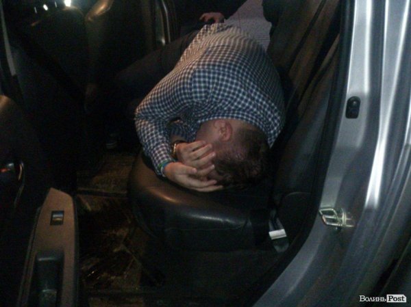 У Луцьку затримали нетверезого водія на Lexus