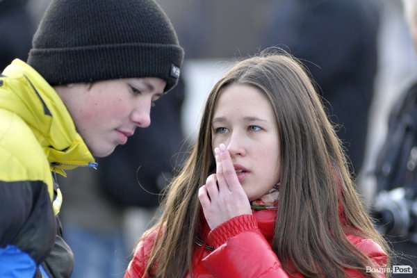 Любов на луцькому Євромайдані. ФОТО