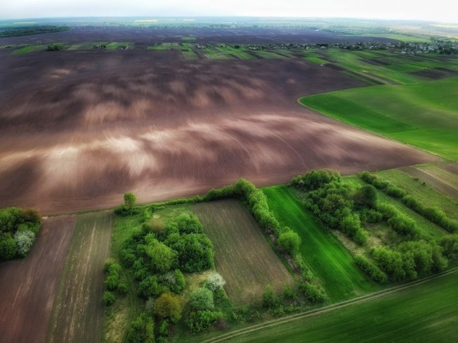 Волинський фотограф поділився фотографіями Волині з висоти пташиного польоту. ФОТО