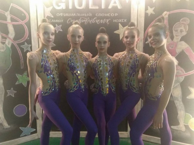 Юні гімнастки з Луцька виступили на чемпіонаті України. ФОТО