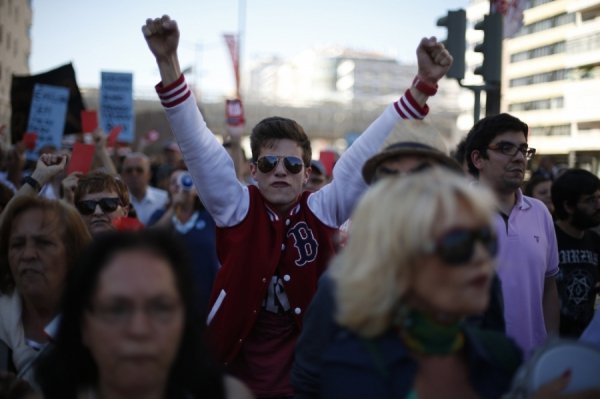У Іспанії та Португалії ‒ масові протести через безробіття. ФОТО