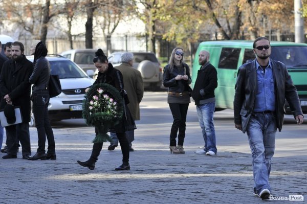 У Луцьку попрощалися з Андрієм Калаханом. ФОТО