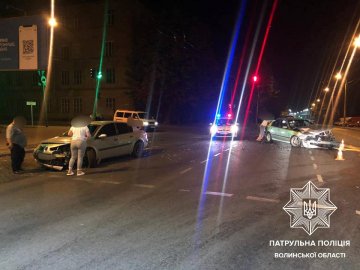 У Луцьку – ДТП за участю двох авто. ФОТО 