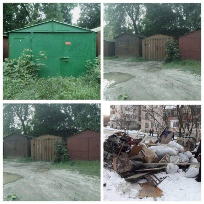 У Луцьку прибудинкову територію звільнили від 38 нелегальних гаражів: що там буде 