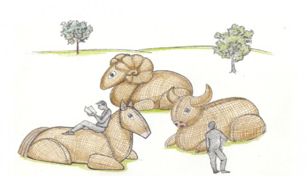 Арт-інсталяція  «Тварини»