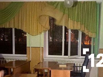 У Луцьку вночі обікрали школу. ФОТО