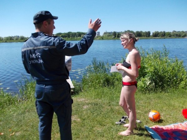 Рятувальники Волині нагадують про безпеку на воді. ФОТО