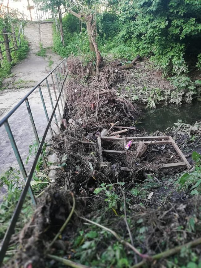 У Луцьку в районі ЛПЗ негода наробила шкоди