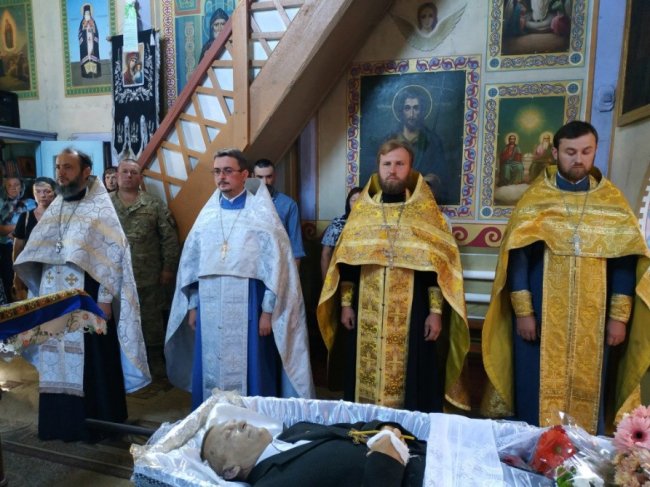 На Волині поховали атовця, який помер від розриву тромбу