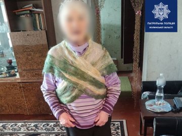 У Луцьку патрульні відшукали 81-річну жінку, яка втекла з геріатричного пансіонату