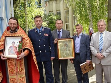Волинські поліцейські молитвою відзначили свято Георгія Побідоносця. ФОТО