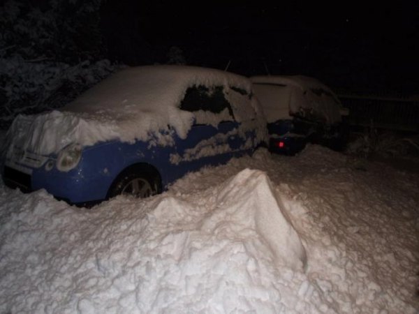 Польщу замело снігом. ФОТО. ВІДЕО