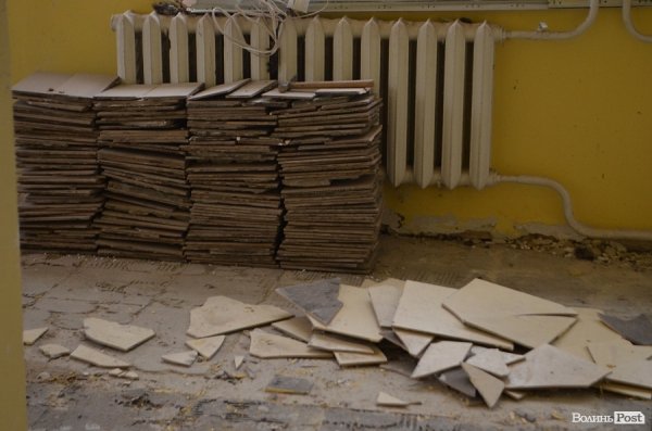 У Луцьку на місці пенсійного фонду відновлюють дитсадок. ФОТО