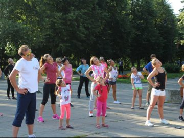 Лучан кличуть на ранкову гімнастику, яку проведуть олімпійці