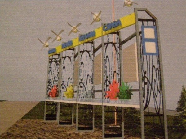 Як у Нововолинську виглядатиме пам'ятна стела загиблим Героям. ФОТО