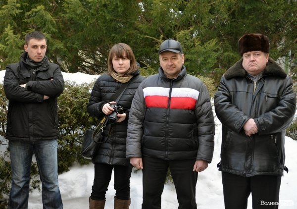 У Луцьку пікетували головного лісника Волині. ФОТО