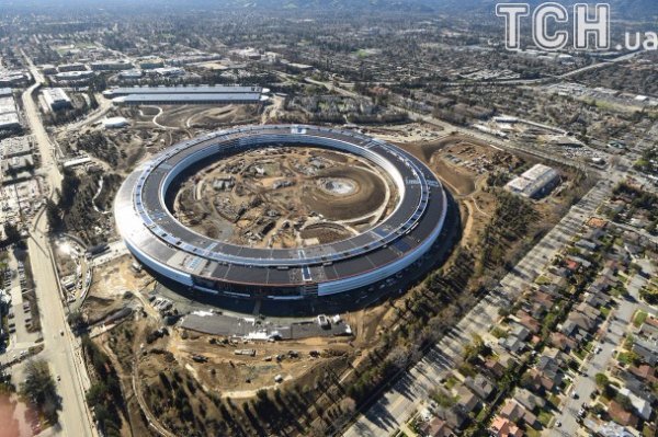 Показали майбутній офіс компанії Apple