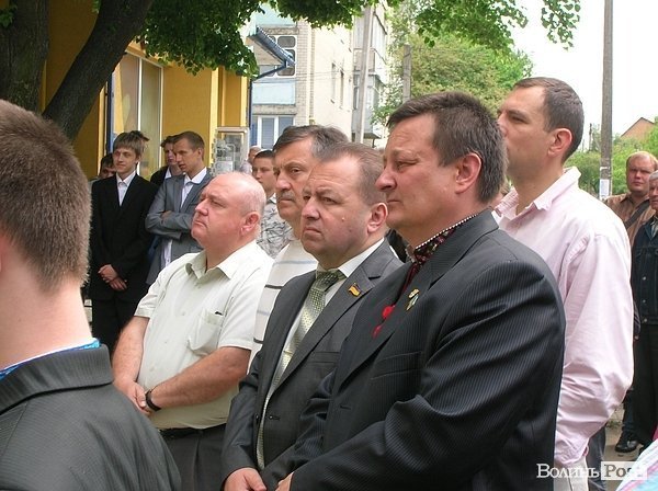 У Луцьку відкрили меморіальну дошку Івану Мазепі. ФОТО