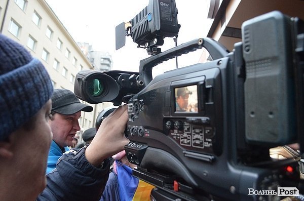 Пікет міліції та прокуратури в Луцьку. ФОТО