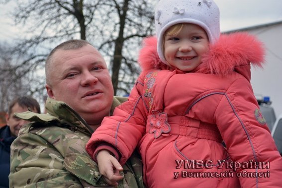 Волинські правоохоронці зустрінуть новорічні свята в зоні АТО. ФОТО