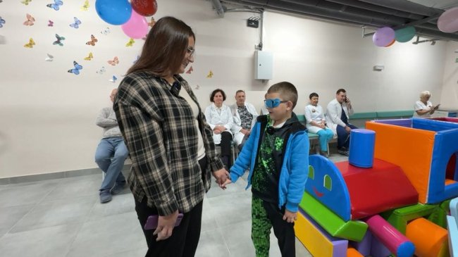 У Волинській дитячій лікарні відкрили оновлене укриття