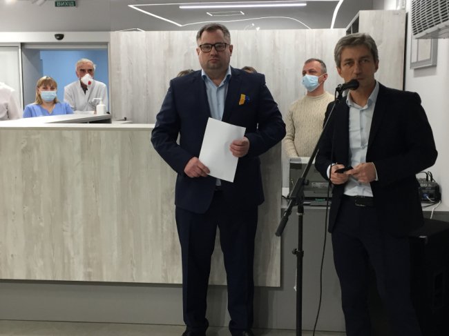 У Ковелі відкрили оновлене приймальне відділення екстреної медичної допомоги. ФОТО