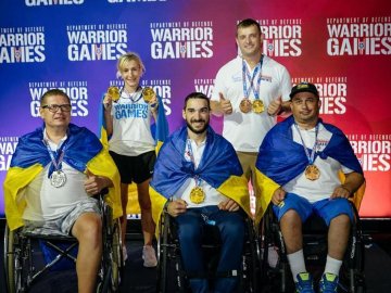 Волиняни здобули чотири медалі на  Warrior Games. ФОТО