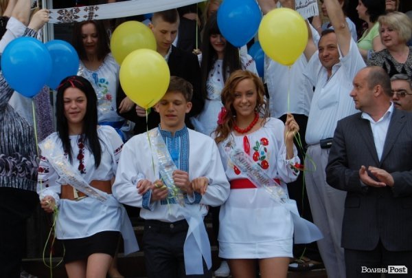 У Луцьку – останній дзвінок для 11-х класів