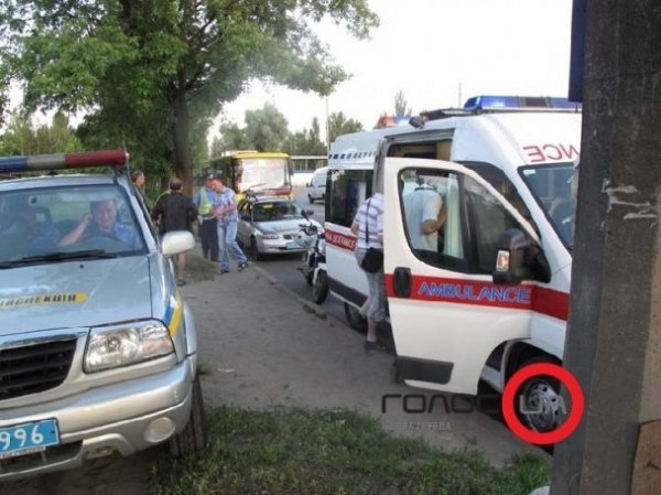 Опублікували фото аварії за участю Олега Скрипки