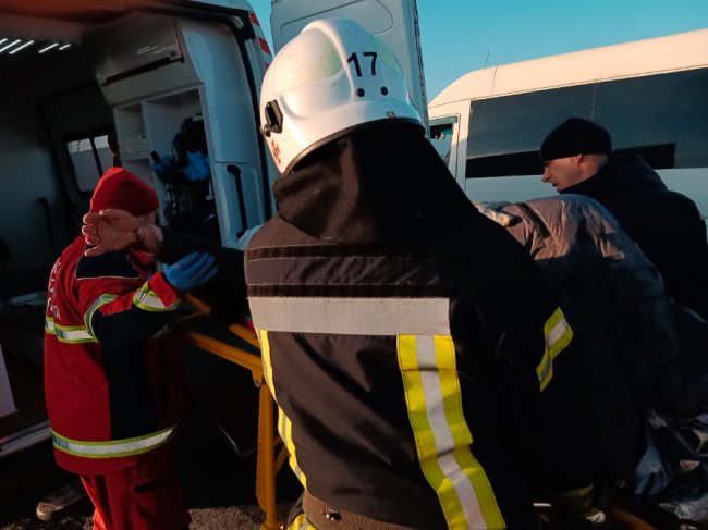 На Волині водійка автомобіля злетіла у кювет. ФОТО