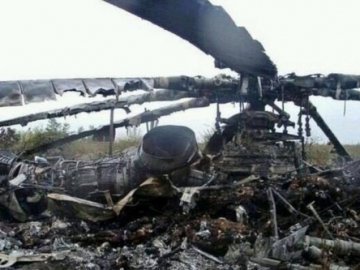 На Луганщині терористи збили український вертоліт