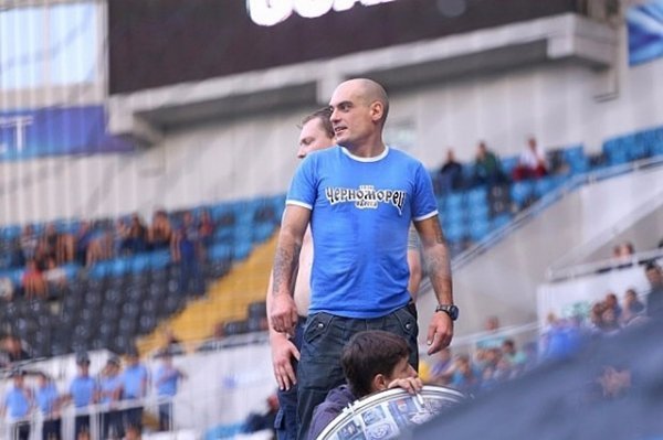 Емоції вболівальників на матчі «Чорноморець» - «Волинь». ФОТО