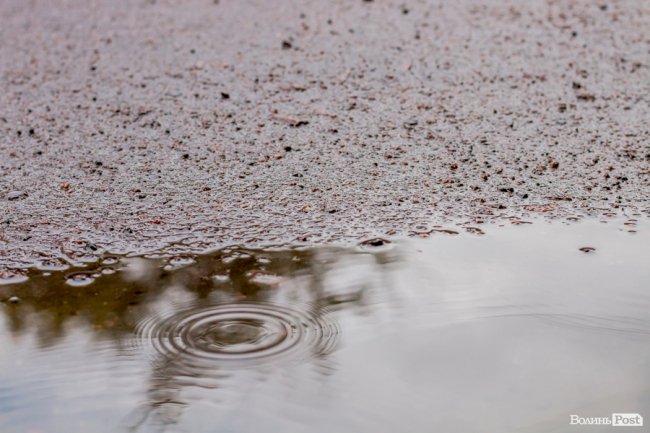 Парасольки і калюжі: дощовий день у Луцьку. ФОТО