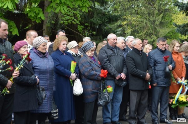 30-та річниця Чорнобильської катастрофи: лучани вшанували пам'ять загиблих. ФОТО