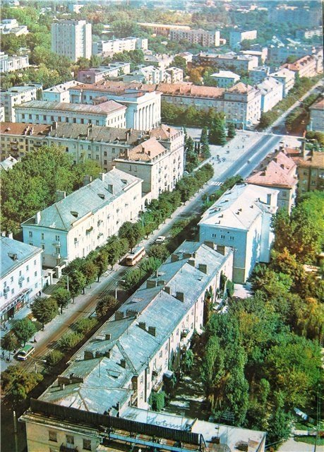 Радянський Луцьк з висоти польоту птаха. ФОТО