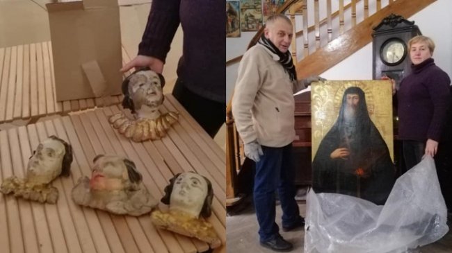 У музей на Волині повернули відреставровані ікони 18-19 століть. ФОТО