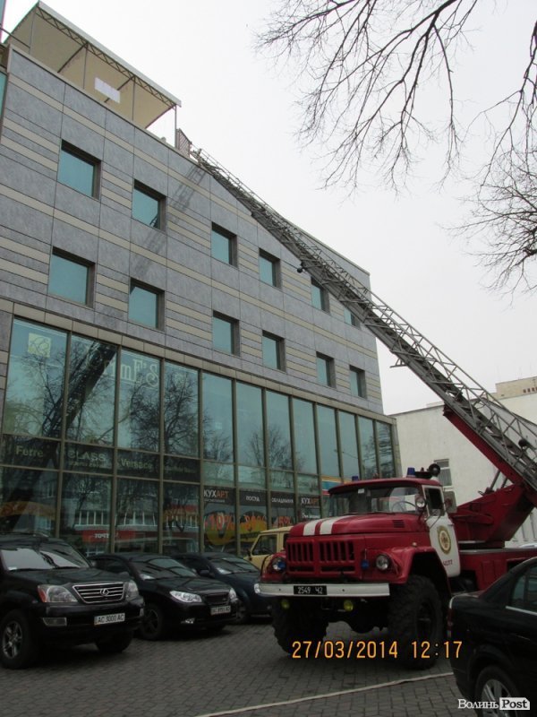 У Луцьку «горів» нічний клуб. ФОТО