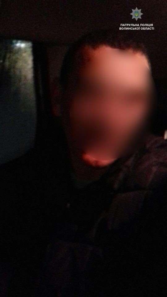 Волиняни поскаржилися в поліцію на п'яного водія. ФОТО