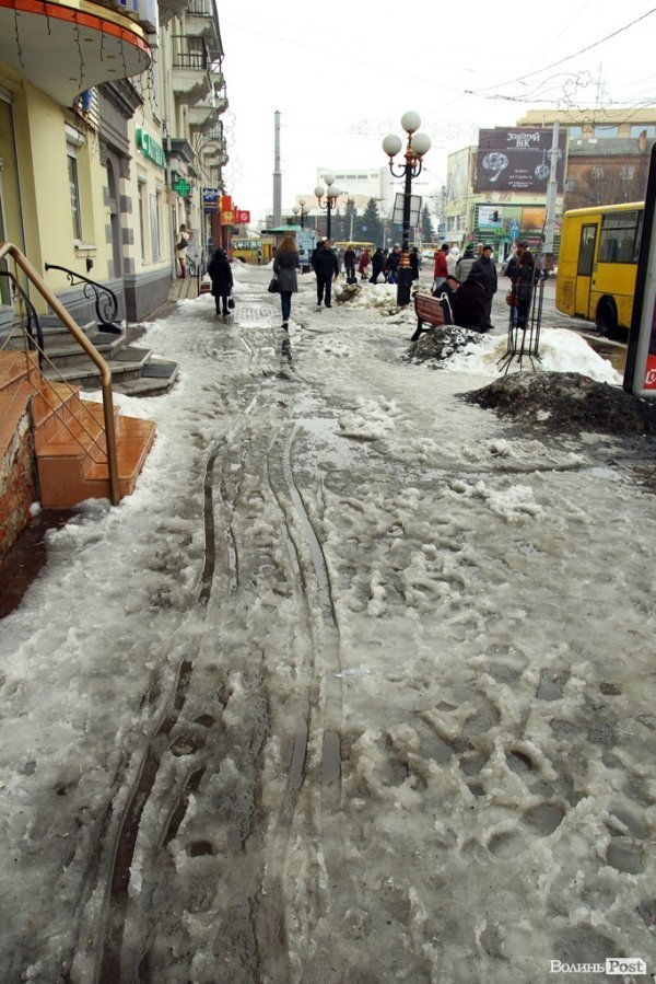 Відлига у Луцьку. ОНОВЛЕНО. ФОТО