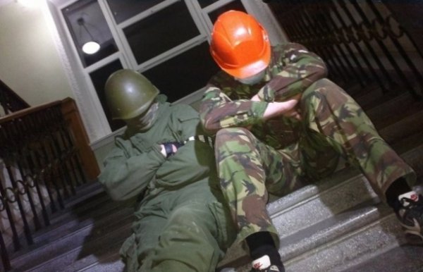 Штурм Харківської ОДА. ФОТО. ВІДЕО