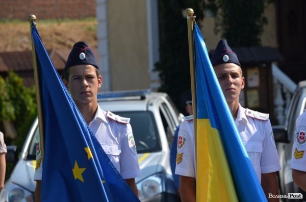 Волинській поліції передали 38 автомобілів з ЄС. ФОТО 