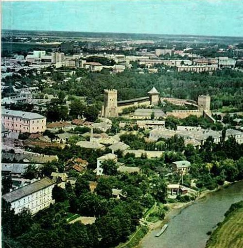 Радянський Луцьк з висоти польоту птаха. ФОТО