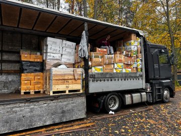 Із Волині відправили допомогу сім’ям з малими дітками на Харківщині