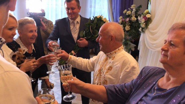 Пара з Волині відсвяткувала «золоте» весілля. ФОТО