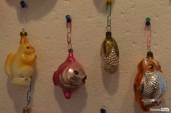 У Луцьку - виставка радянських ялинкових прикрас. ФОТО