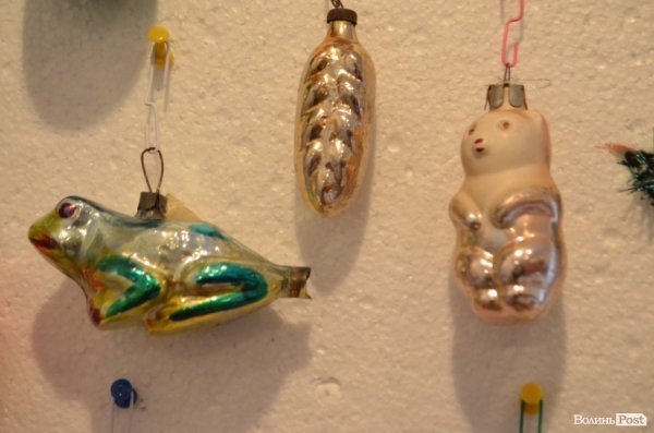 У Луцьку - виставка радянських ялинкових прикрас. ФОТО