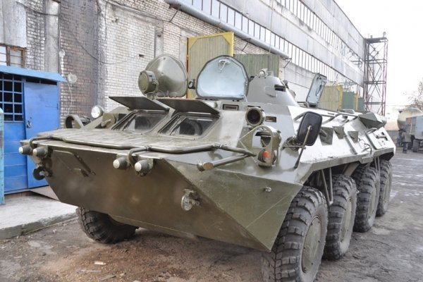 Благодійники відремонтували бронетранспортер для «Світязя». ФОТО