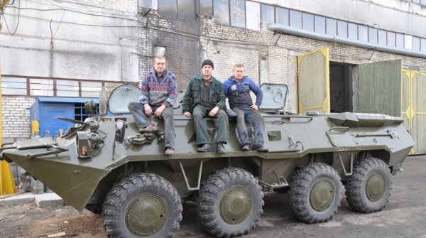 Благодійники відремонтували бронетранспортер для «Світязя». ФОТО