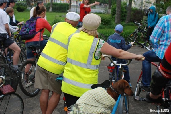 Велоекскурсія Луцьком. ФОТО