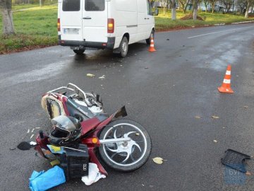 Кермувальник мопеда виявився п'яним: деталі аварії на Волині. ФОТО